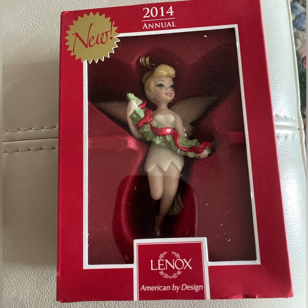 Lenox 2014 Trimming with Tink ornament- new in box.